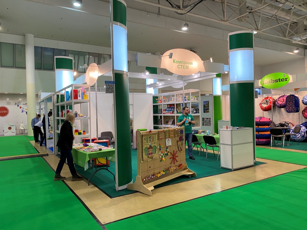 Ярославская компания-производитель развивающих наборов для детей приняла участие в международной выставке