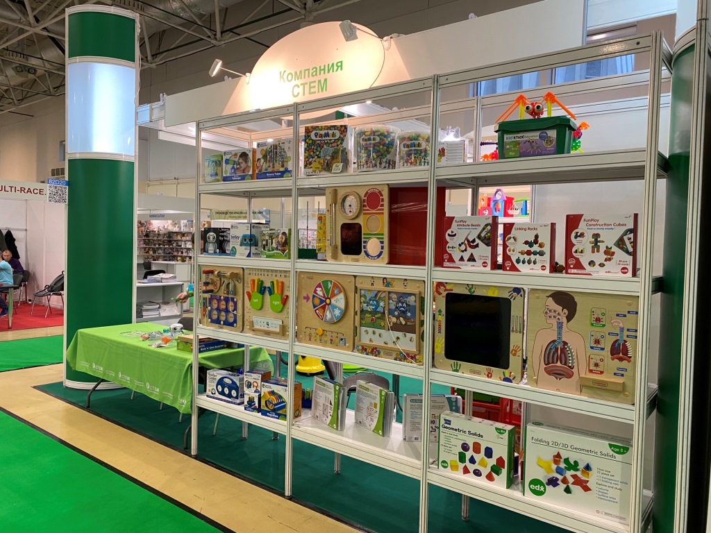 Ярославская компания-производитель развивающих наборов для детей приняла участие в международной выставке