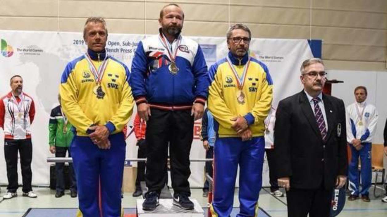 Ярославец выиграл первенство Европы по пауэрлифтингу среди ветеранов