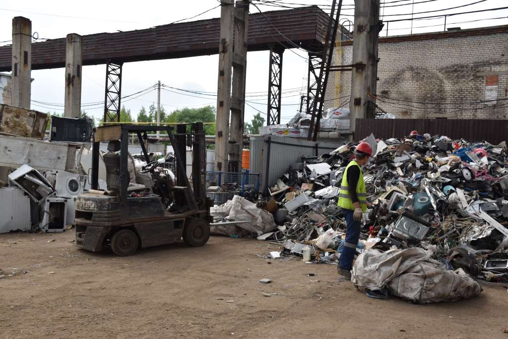 Ярославцы отдали на переработку 50 тонн бытовой техники
