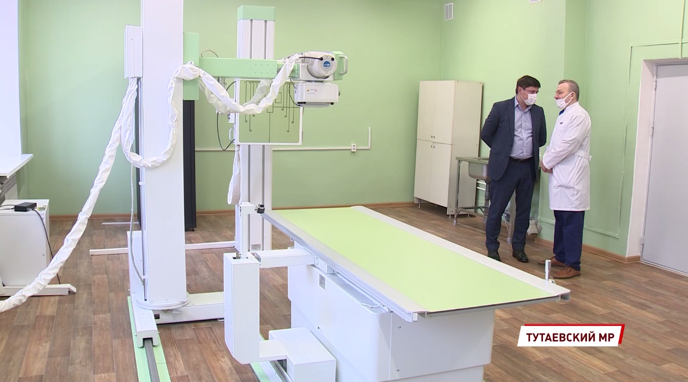 В Тутаевскую ЦРБ завезли новый рентген