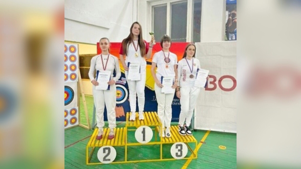 Медали на Всероссийских соревнованиях завоевали лучники из Рыбинска