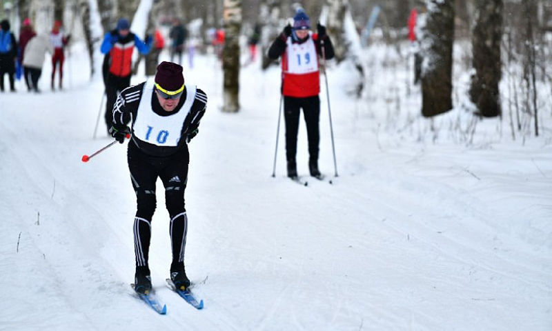 Ярославцы приняли участие в соревнованиях по лыжным гонкам
