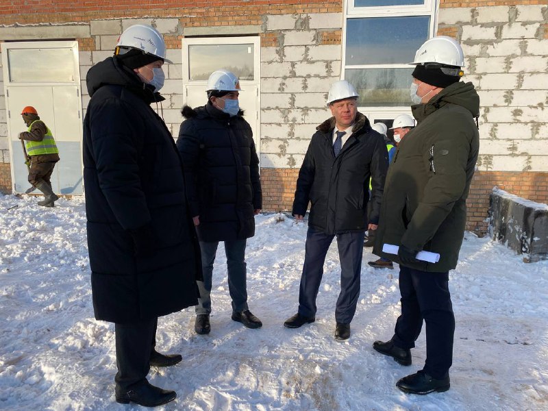 Врио губернатора Михаил Евраев в рамках рабочей поездки отправился в Некрасовский район