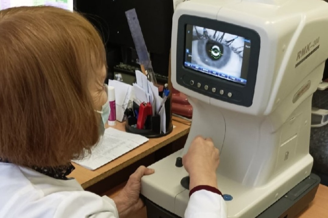 Новое офтальмологическое оборудование появилось в поликлиниках Рыбинска