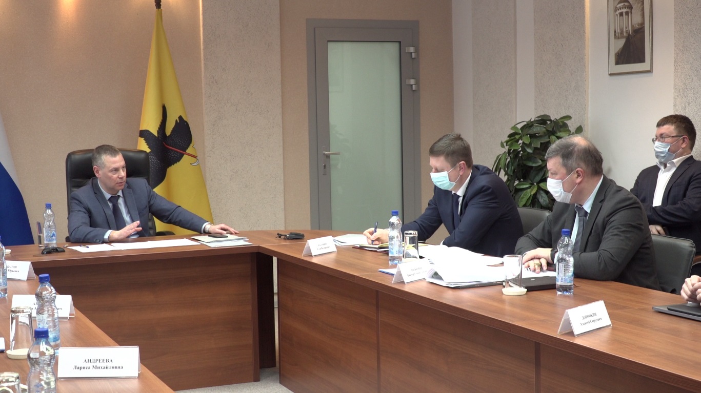 Михаил Евраев провел оперативное совещание с новым составом правительства Ярославской области