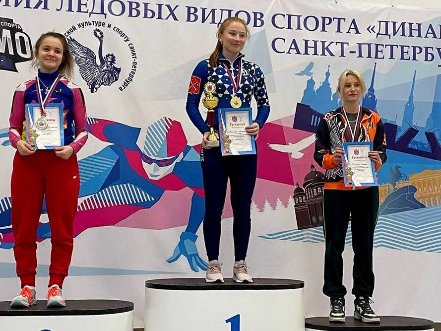 Рыбинские конькобежцы привезли медали Кубка России