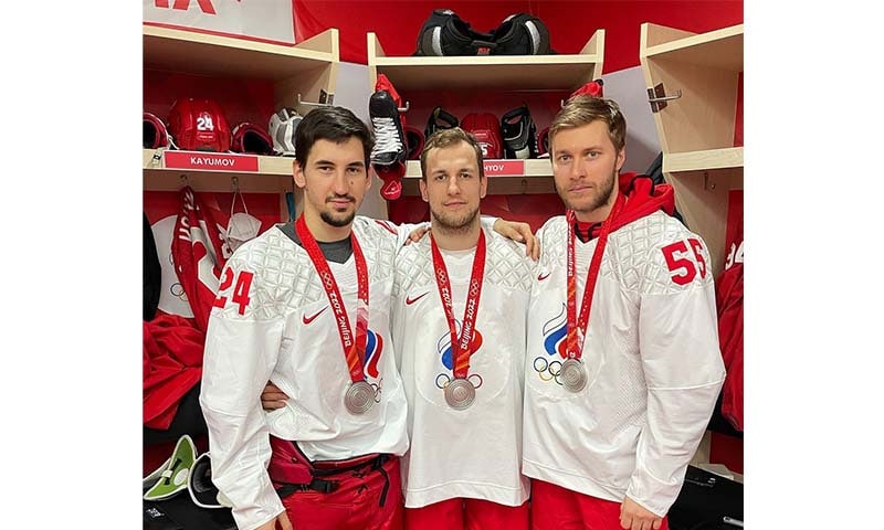 Сборная России по хоккею завоевала серебро на Олимпиаде в Пекине