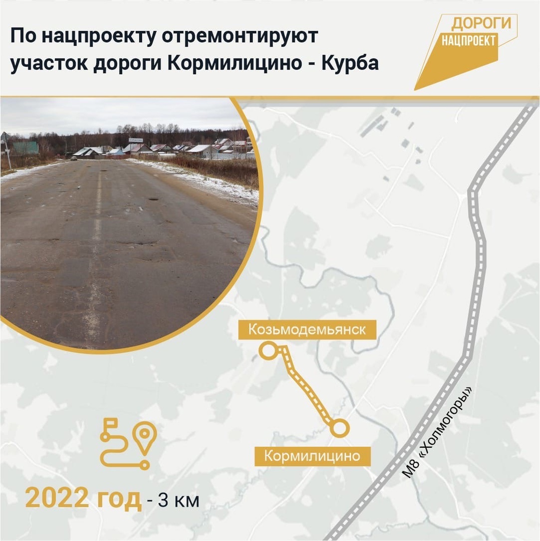 В Ярославском районе отремонтируют важную дорогу: назвали сроки начала работ