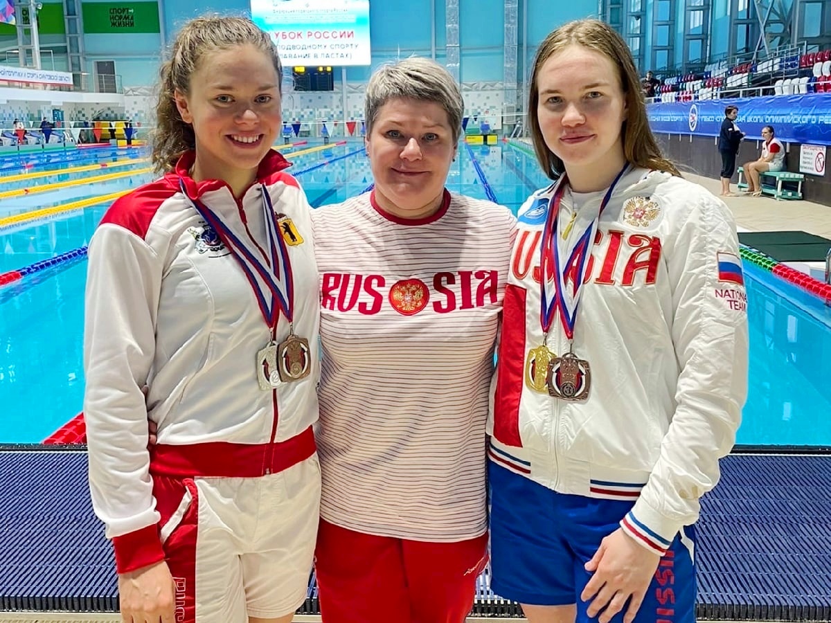 Ярославцы вернулись с медалями с Кубка России по подводному спорту