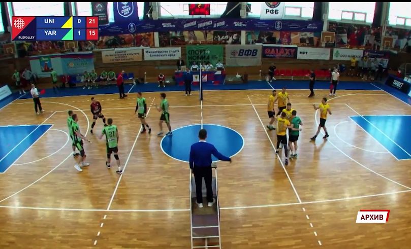 Волейбольный «Ярославич» готовится к противостоянию с «Унивеситетом» из Барнаула.