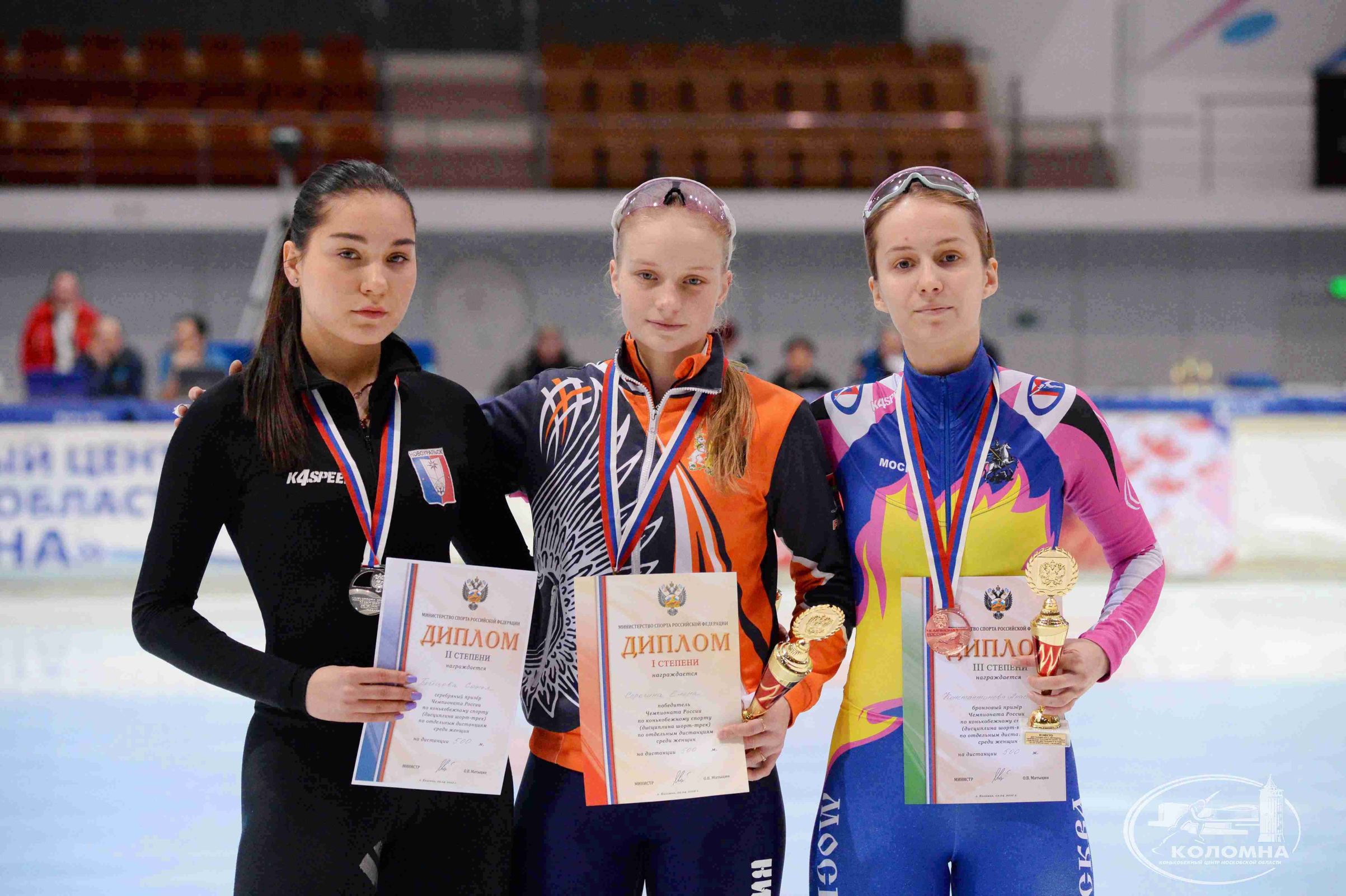 Ярославские спортсмены завоевали медали на чемпионате России по шорт-треку