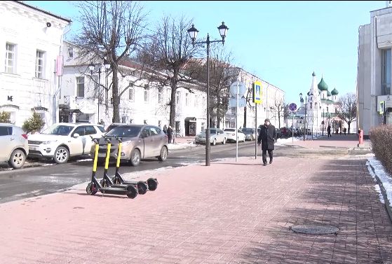 В Ярославле появится больше шестидесяти парковок для электросамокатов