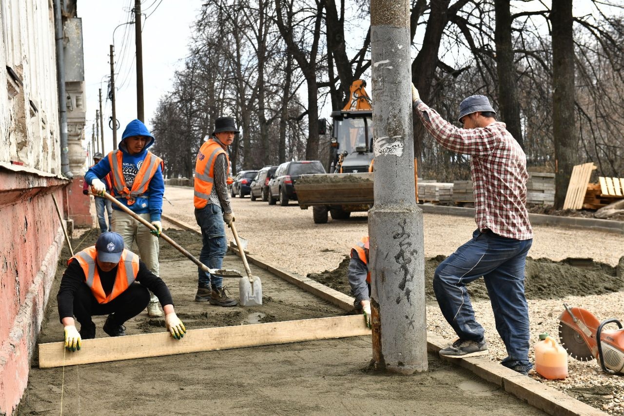 Назвали дату, когда в Ярославле закончат ремонт улицы Красный Съезд
