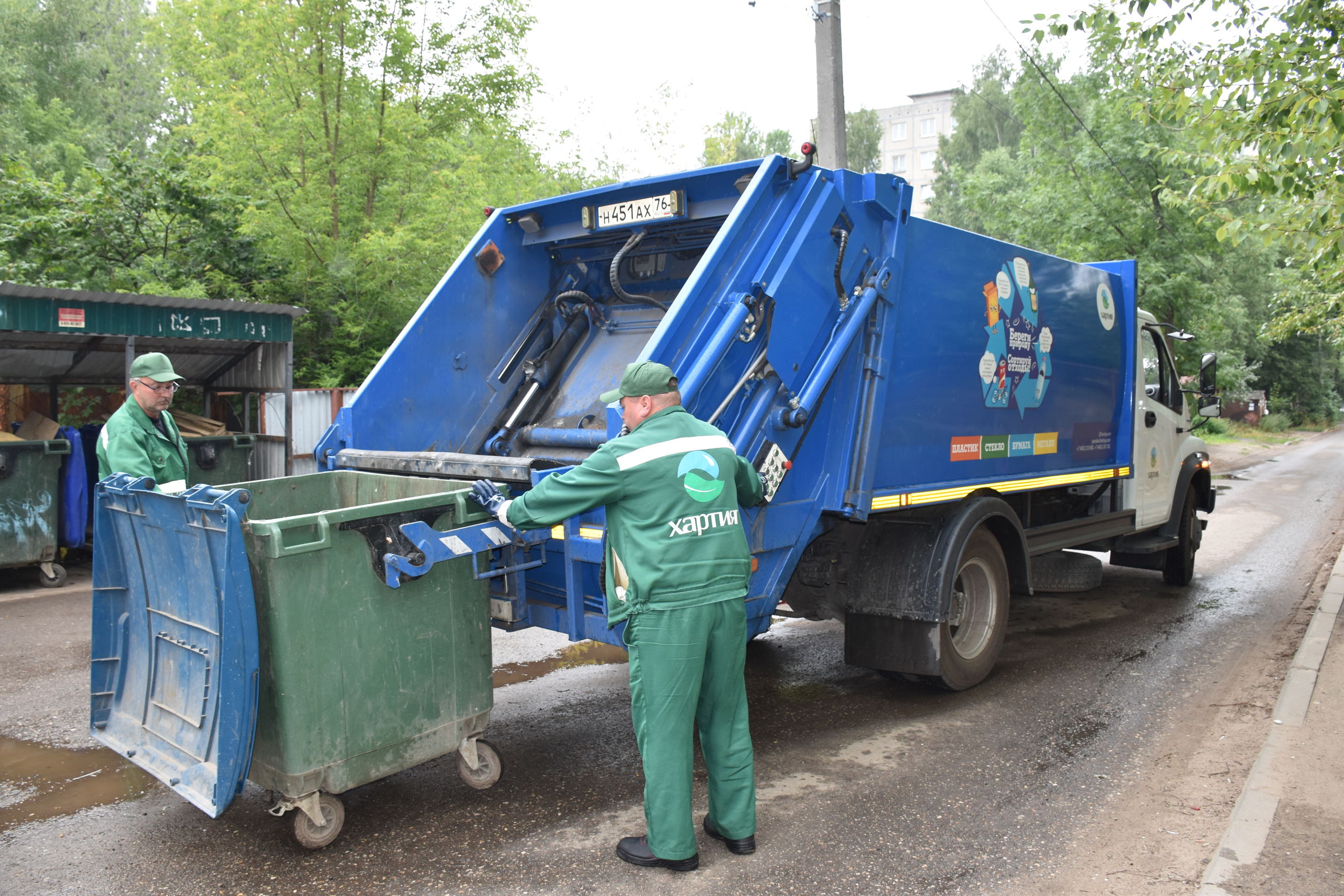 Контроль за вывозом мусора усилен на период майских праздников