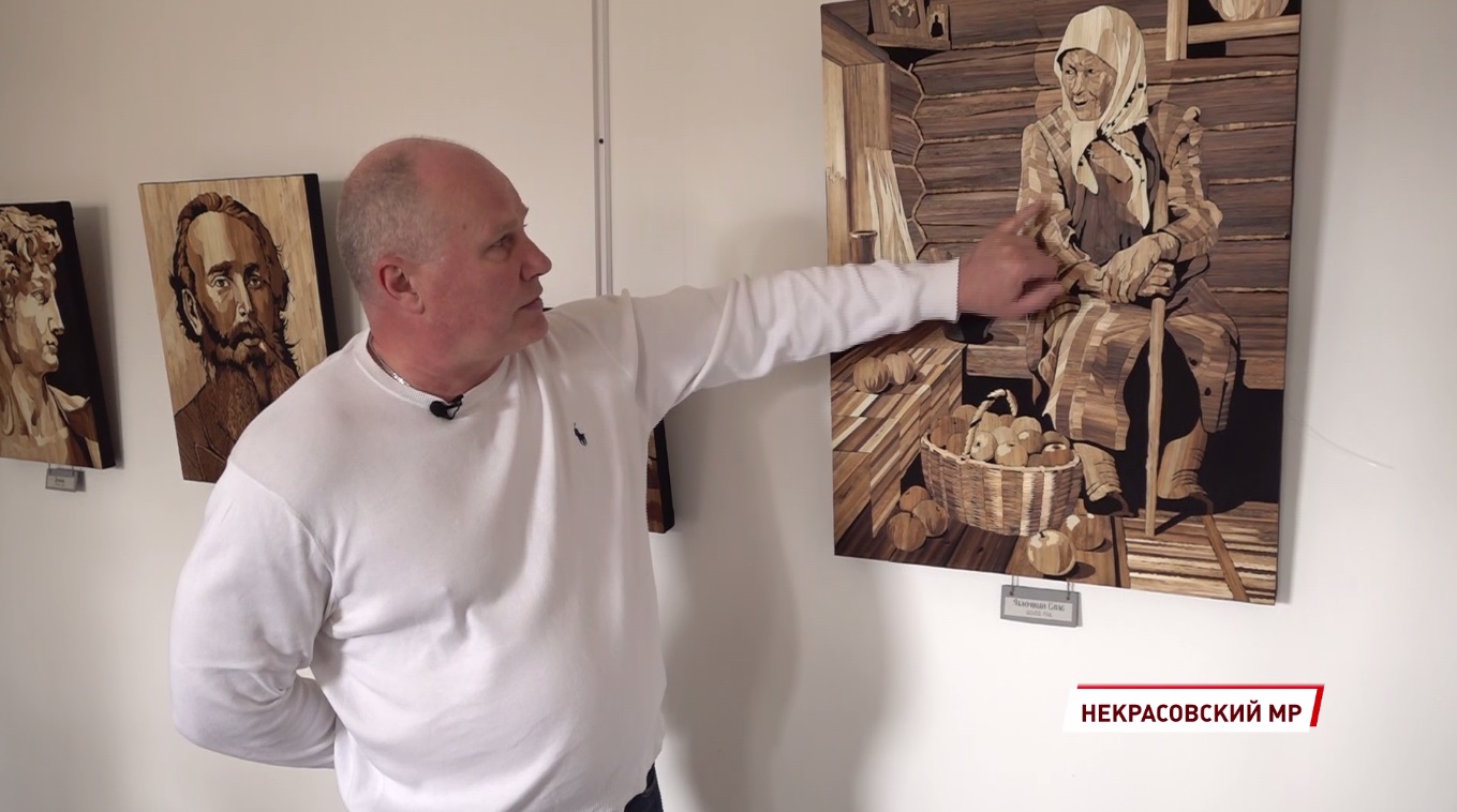 Ярославский художник Александр Кузнецов развивает древнее искусство деревянной инкрустации