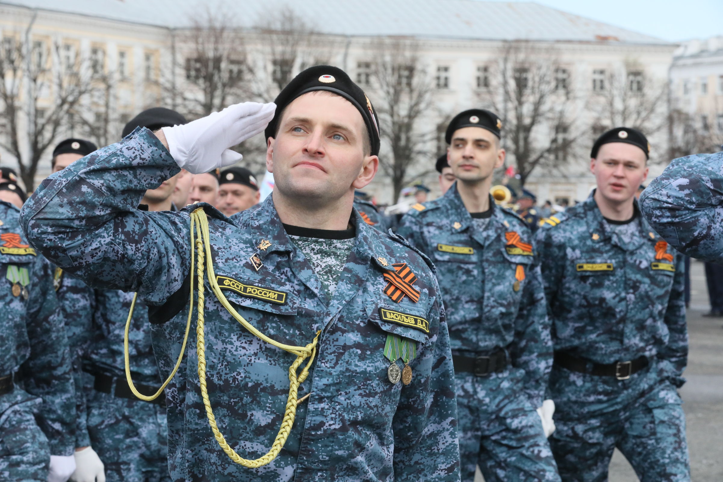 Михаил Евраев принял участие в праздничных мероприятиях в честь Дня Победы