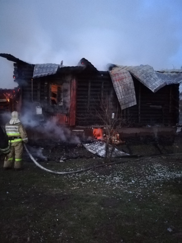 В Ярославской области в пожаре погиб человек