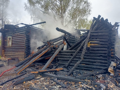 В Ярославской области в пожаре погиб мужчина