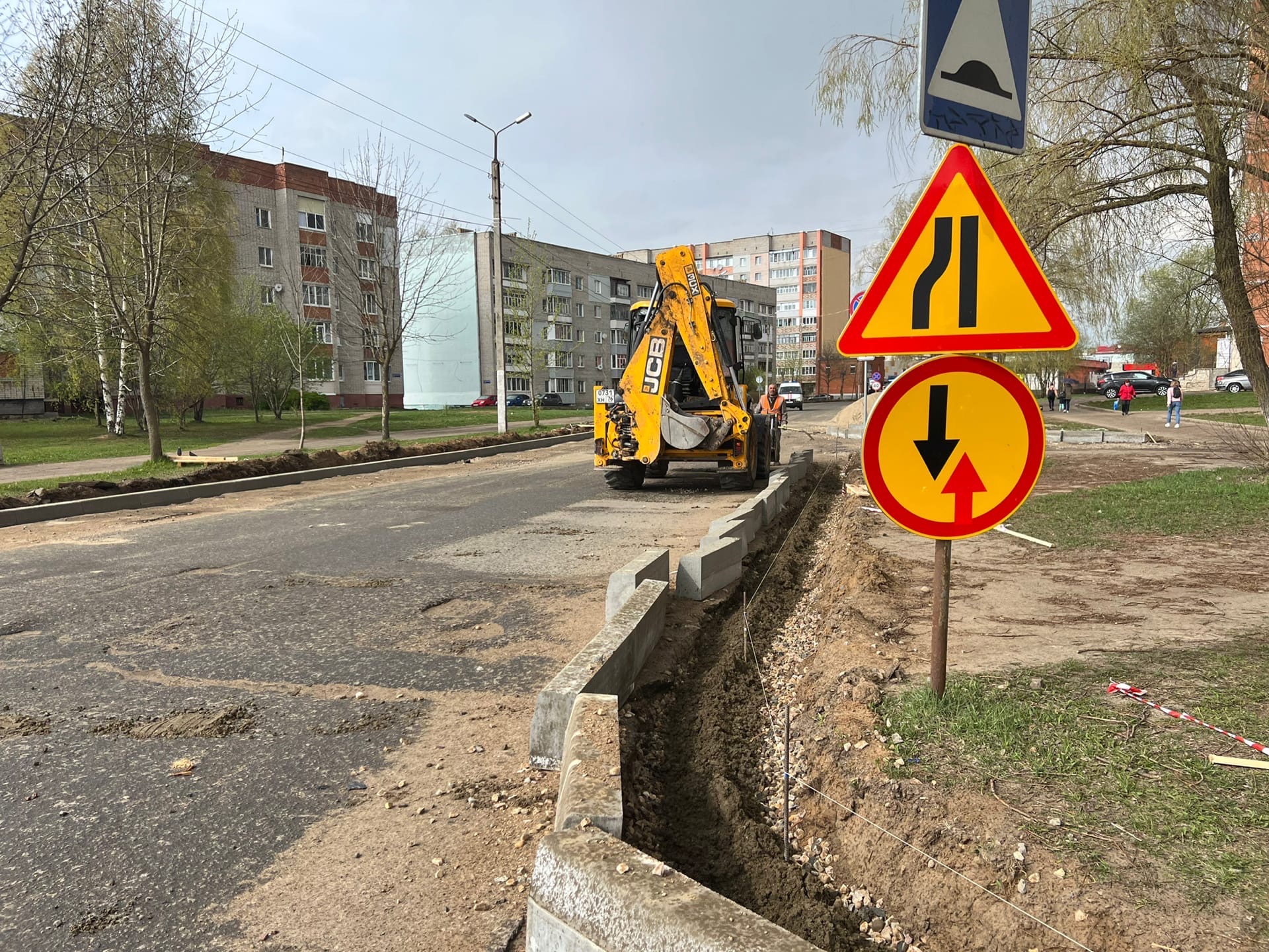 В Тутаеве Ярославской области начался масштабный ремонт дорог