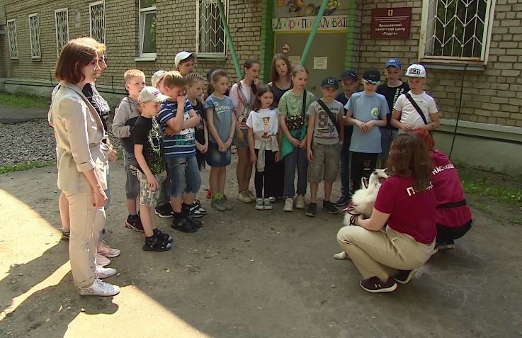 В Ярославле юннатский центр посетили члены волонтерского отряда «ПовоДог»