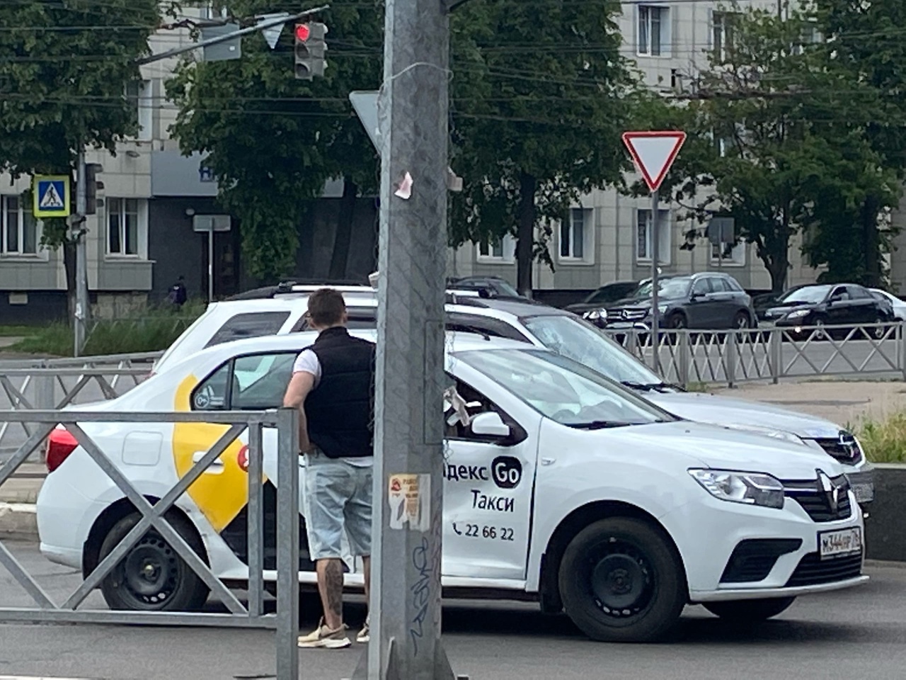 Две аварии произошли на проспекте Ленина в Ярославле