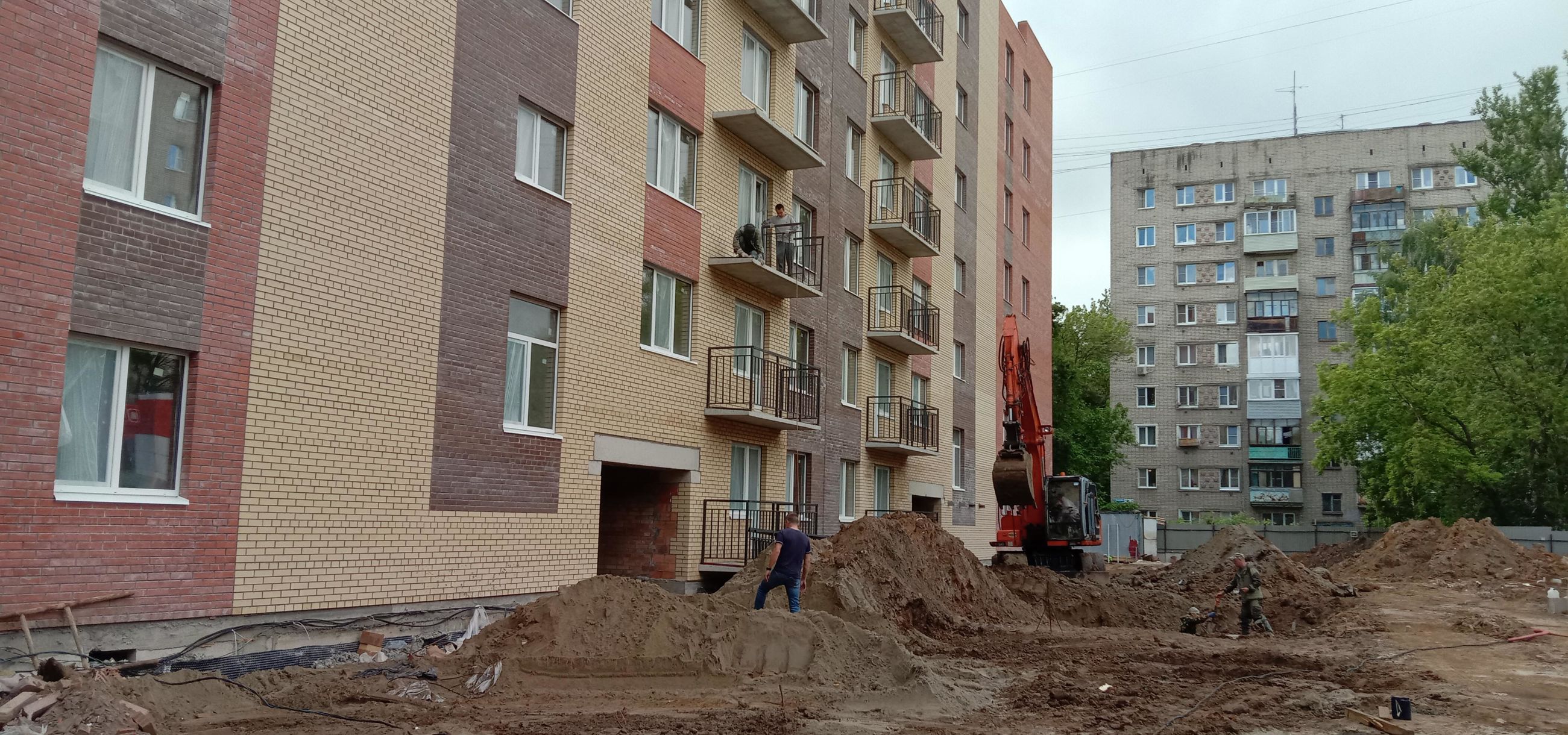 В Ярославле строится жилье для переселенцев из ветхих и аварийных домов