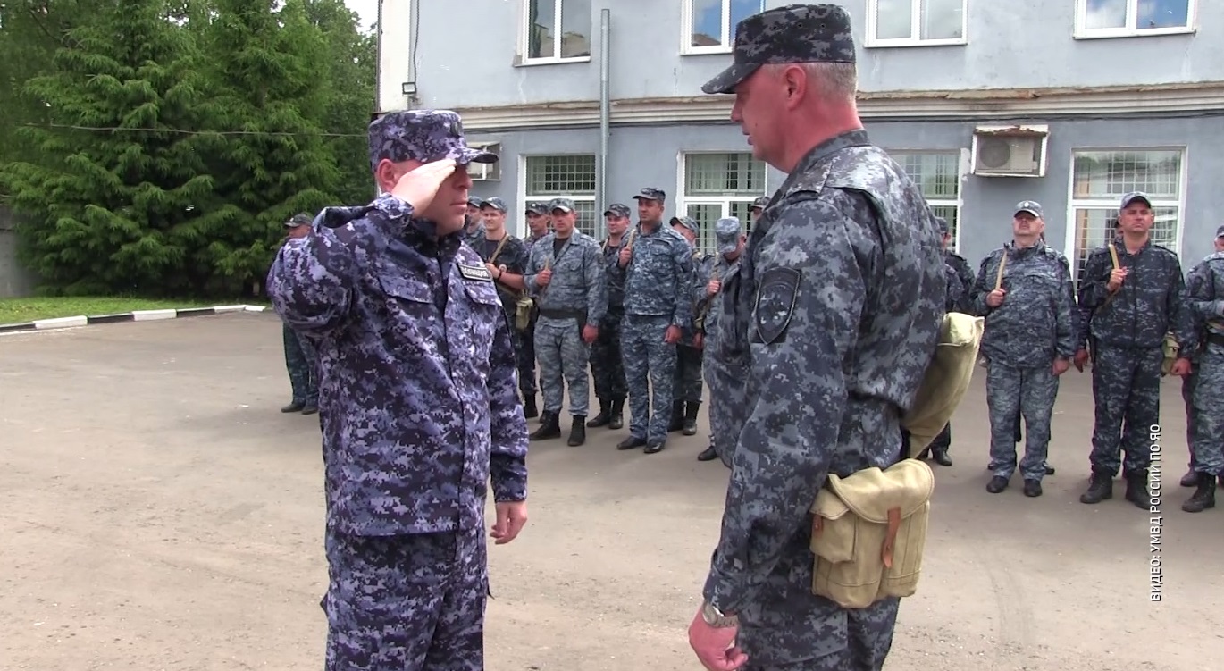 Ярославские полицейские вернулись из командировки в Дагестане
