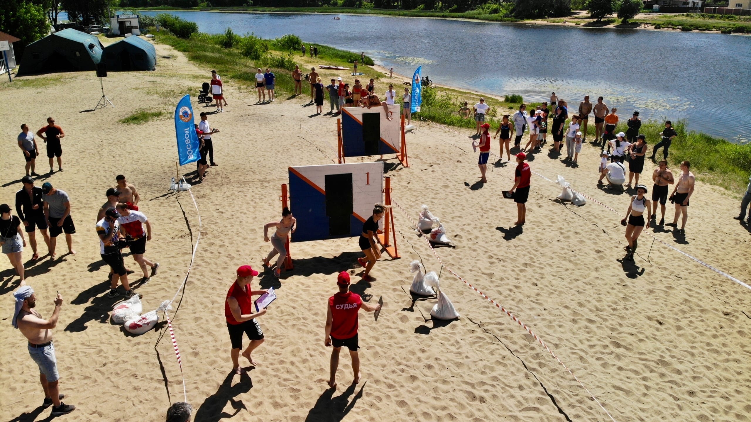 В Ярославле состоялись IV межрегиональные соревнования по водно-спасательному силовому многоборью среди организаций добровольческого центра «Научись спасать жизнь»