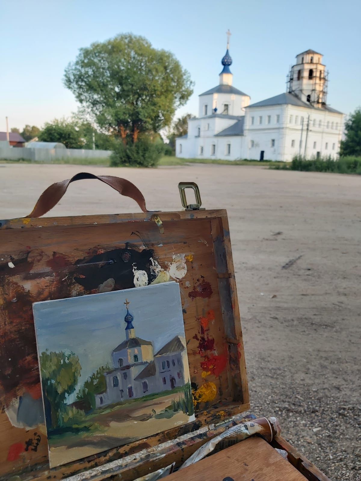 Школа по реставрации живописи, посвященной эпохе Петра I, работает в Переславле-Залесском