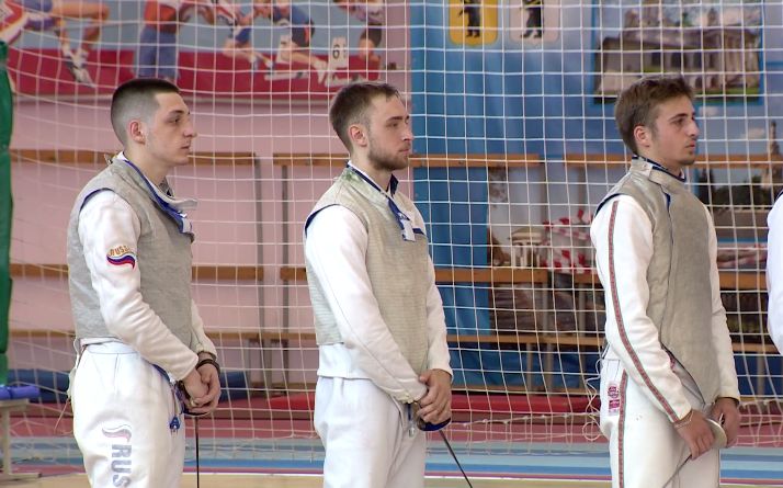 Ярославец Александр Сироткин взял «бронзу» на всероссийских соревнованиях по фехтованию на рапирах