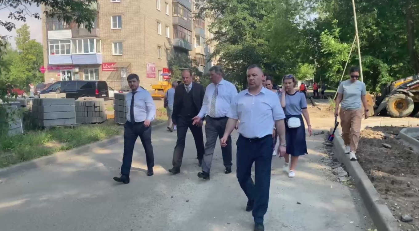 Михаил Евраев с рабочим визитом посетил Рыбинск