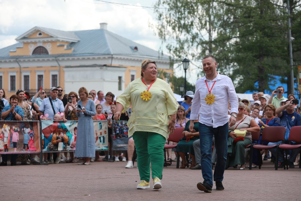 В торжественных мероприятиях в честь юбилея города Мышкина принял участие Михаил Евраев