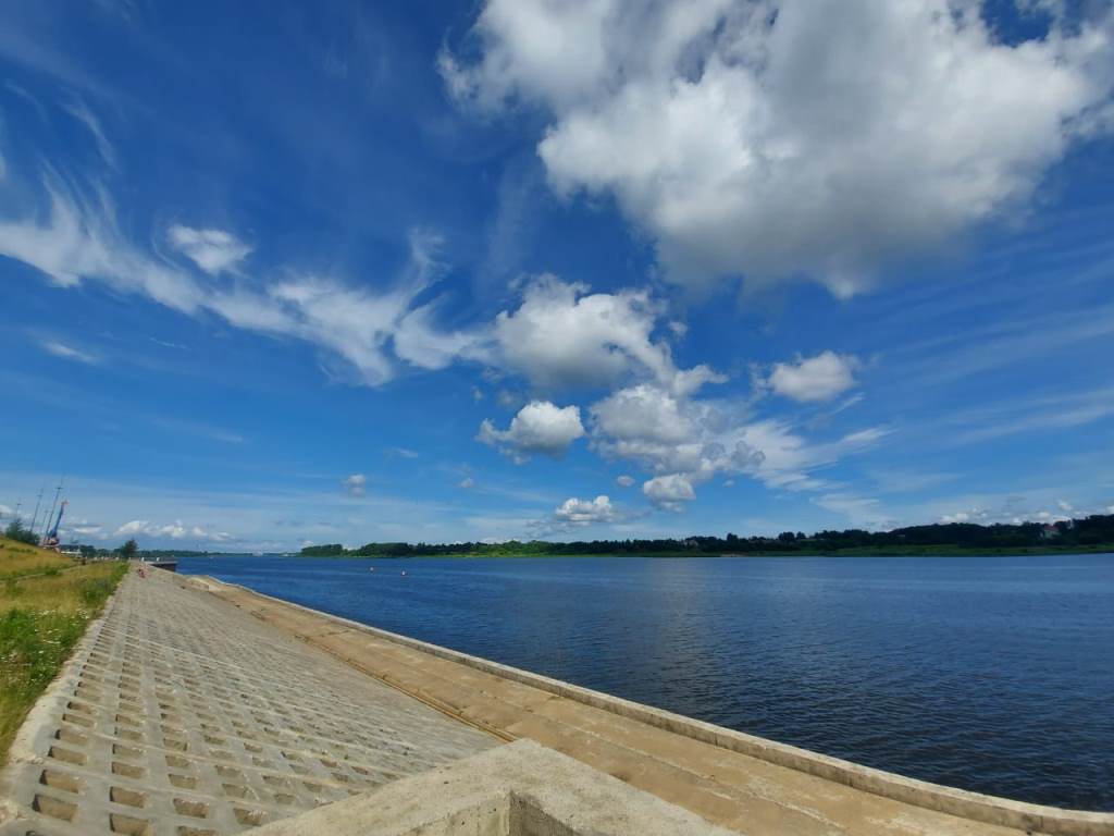 В сентябре следующего года завершится ремонт гидротехсооружения на Волжской набережной в Рыбинске