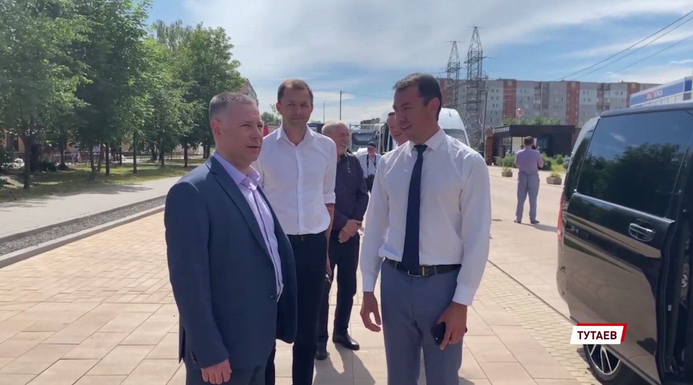 Михаил Евраев посетил Тутаев с рабочим визитом