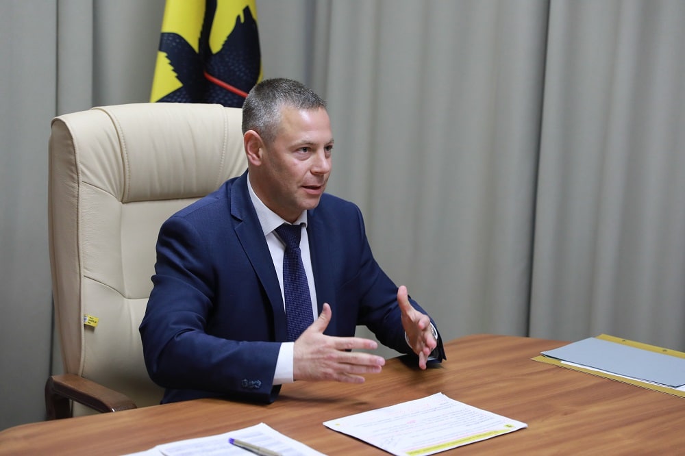 Михаил Евраев рассказал Президенту об основных показателях социально-экономического развития региона и результатах работы за 9 месяцев
