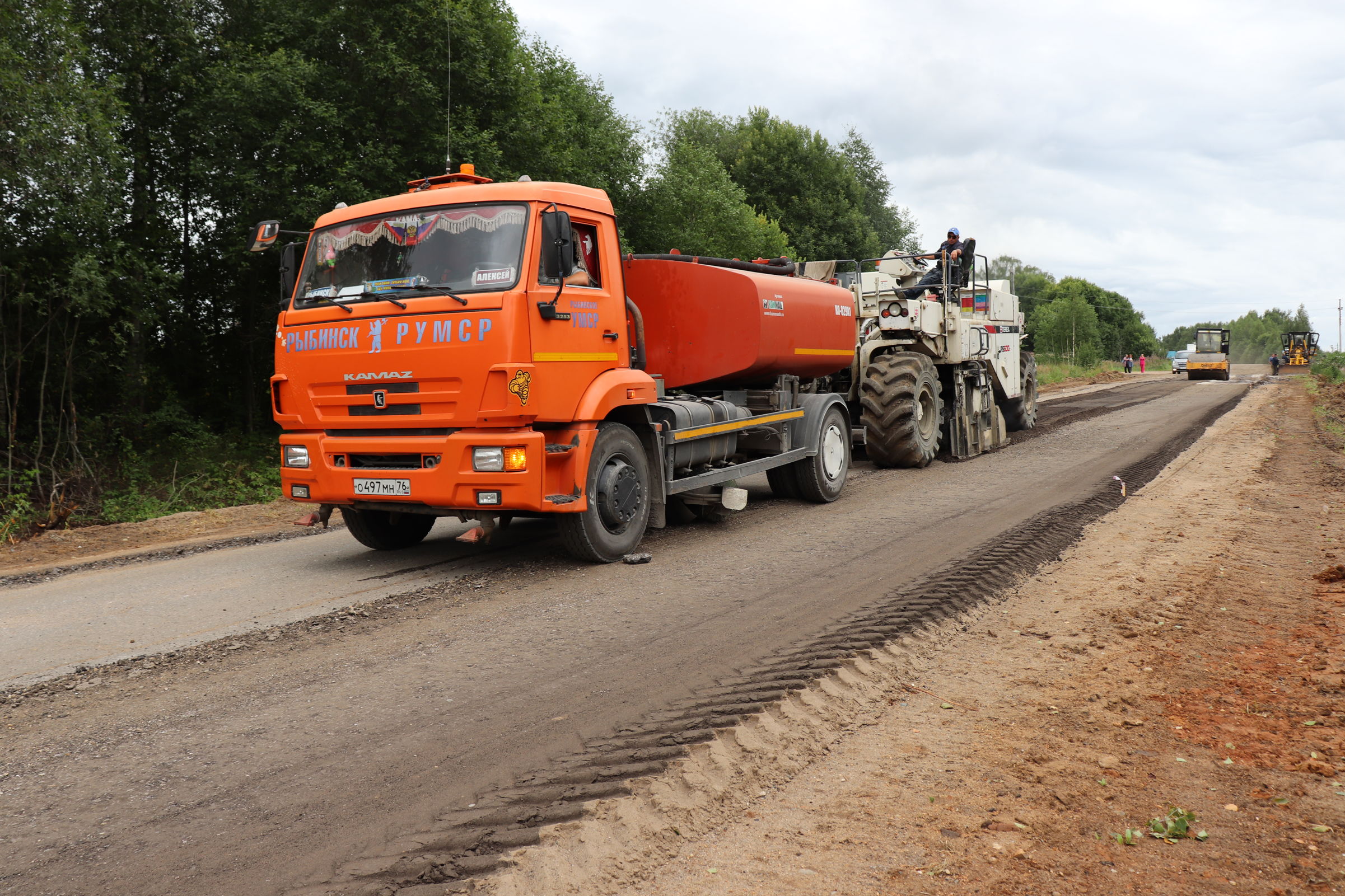 Озвучена дата окончания ремонта покрытия на дороге к Варегово