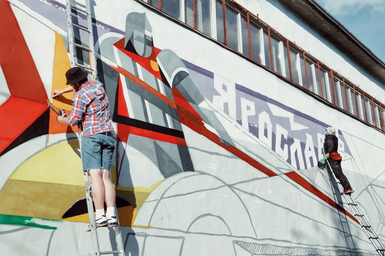 Более 40 художников участвуют в ярославском фестивале уличного искусства «Ярстритарт-2022»