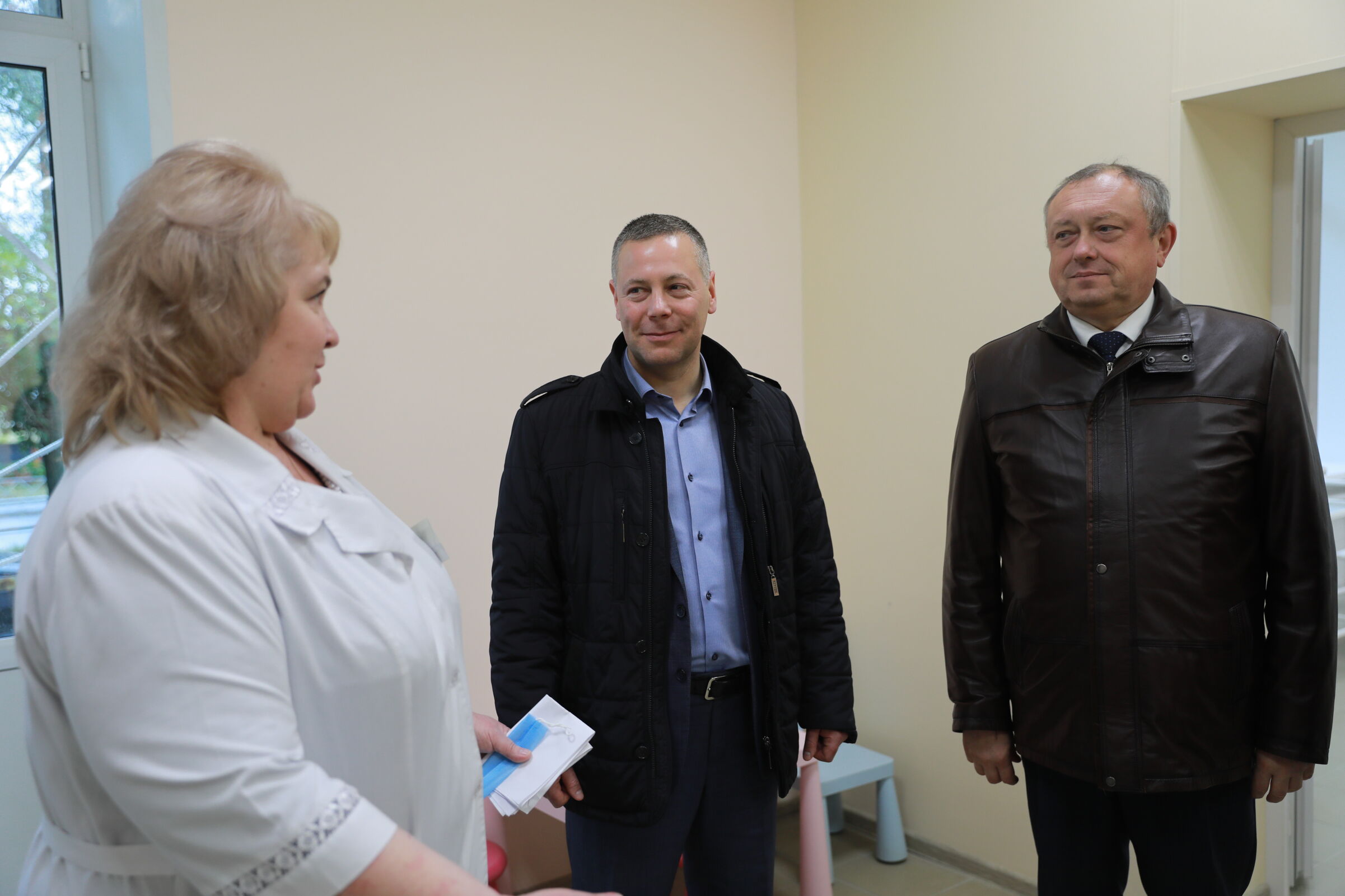 Михаил Евраев оценил итоги ремонта детской поликлиники №2 в Ярославле