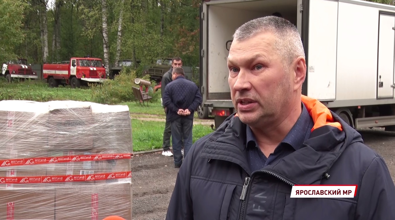 Тепловые пушки, бензогенераторы и медикаменты отправили из Ярославля на Донбасс