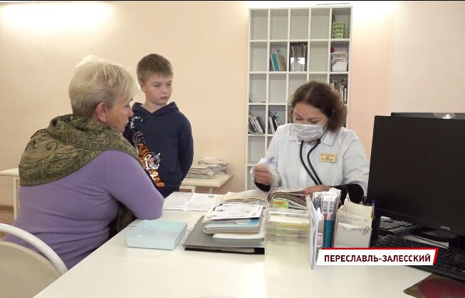 В Переславской ЦРБ сегодня принимали врачи Детской областной клинической больницы