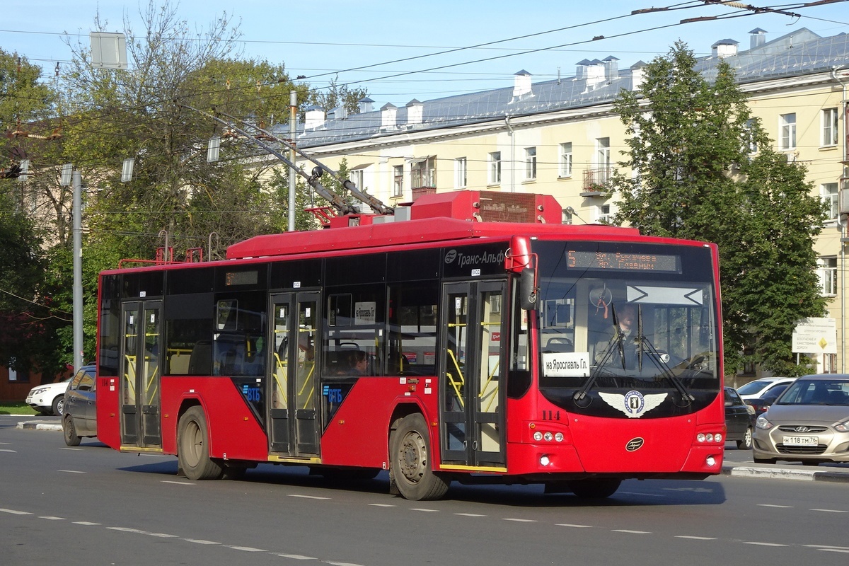 В Ярославле меняется расписание движения троллейбуса №5