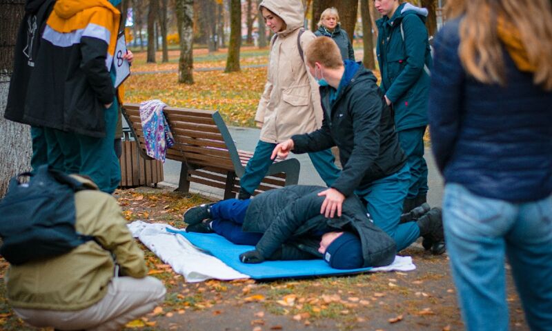 В Ярославле прошли мероприятия по оказанию первой помощи и действиям в ЧС «SOS»