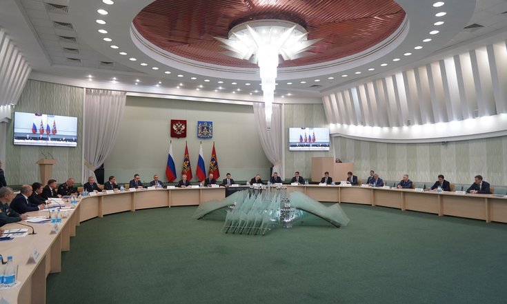 Михаил Евраев принял участие в совещании по обеспечению безопасности в регионах Центральной России