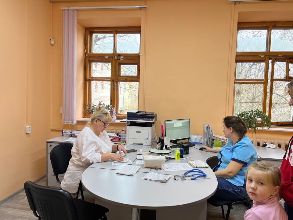 Отремонтирована детская поликлиника в Ростове