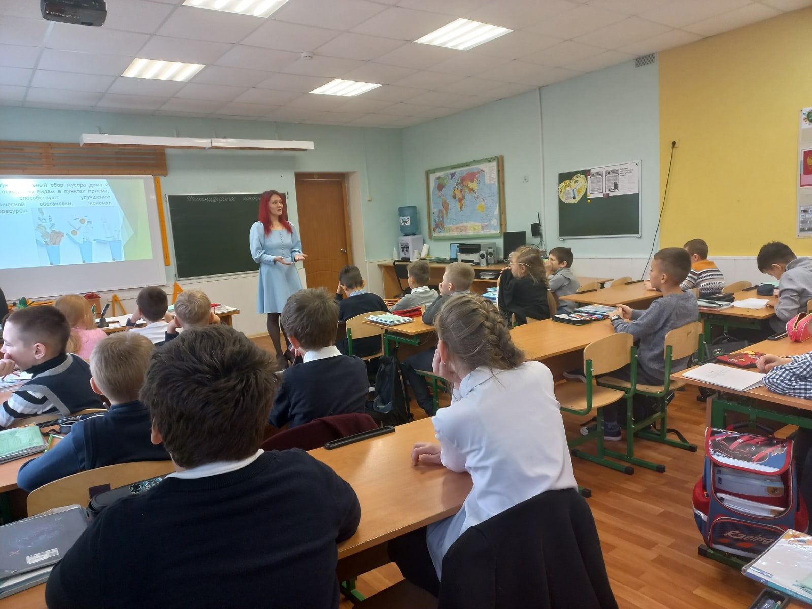 В Ярославском муниципальном районе школьникам рассказали о значимости экологического образа жизни
