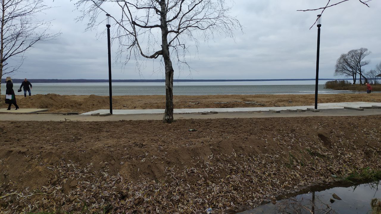 Благоустройство территории прибрежной зоны Плещеева озера приостановлено