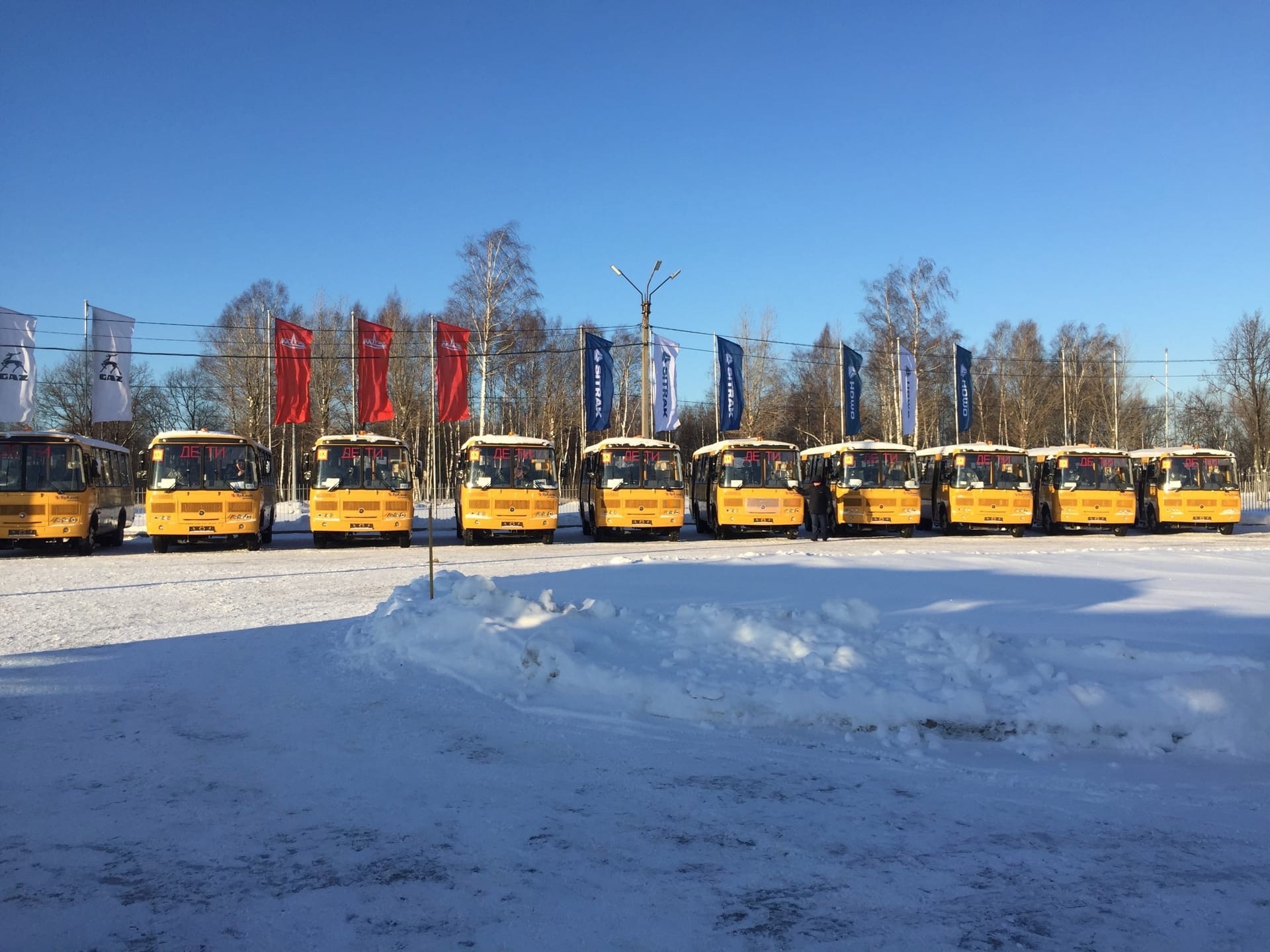 Новые школьные автобусы закупили в районы Ярославской области