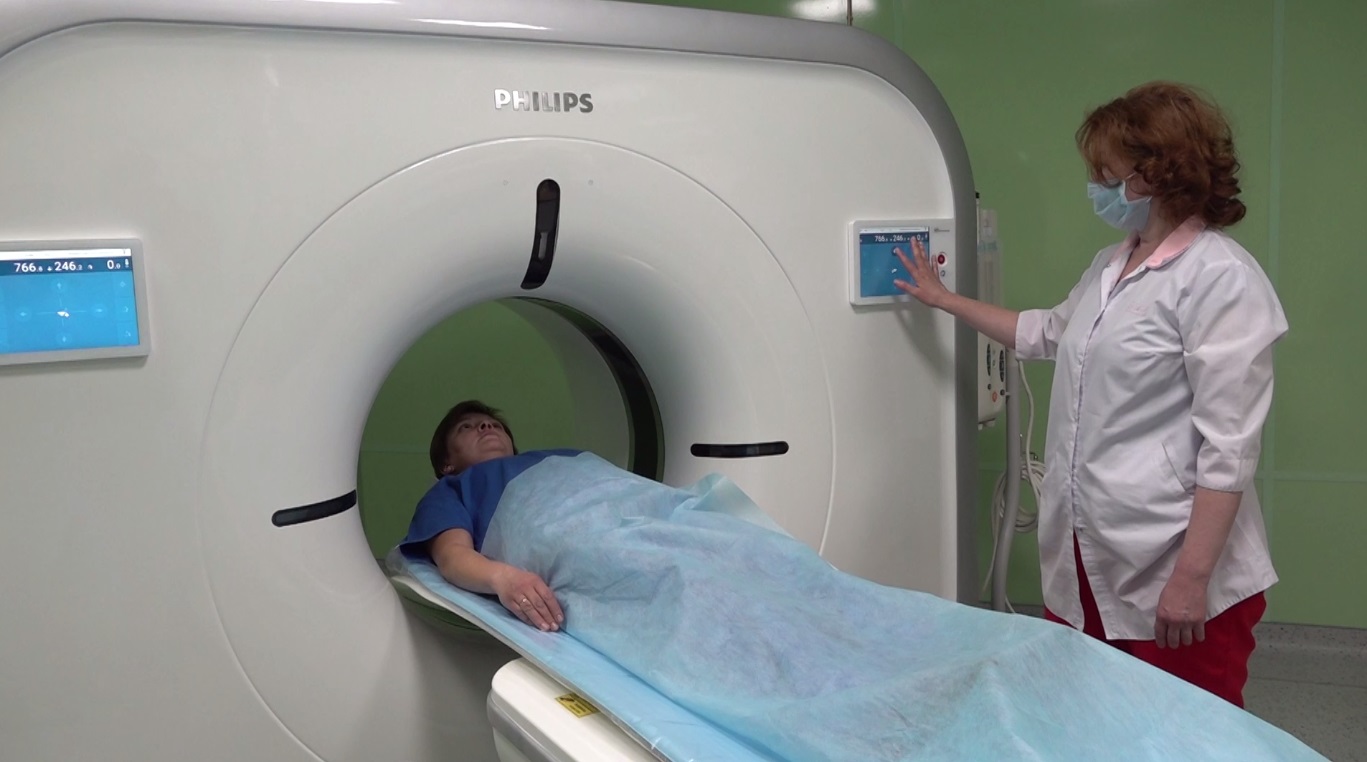 В больнице имени Соловьева появился новый компьютерный томограф