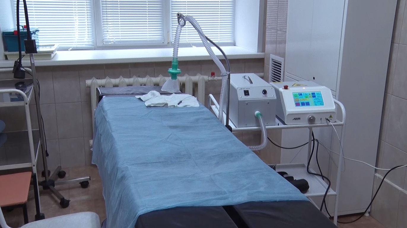 На базе областной детской клинической больницы появился лазерный аппарат